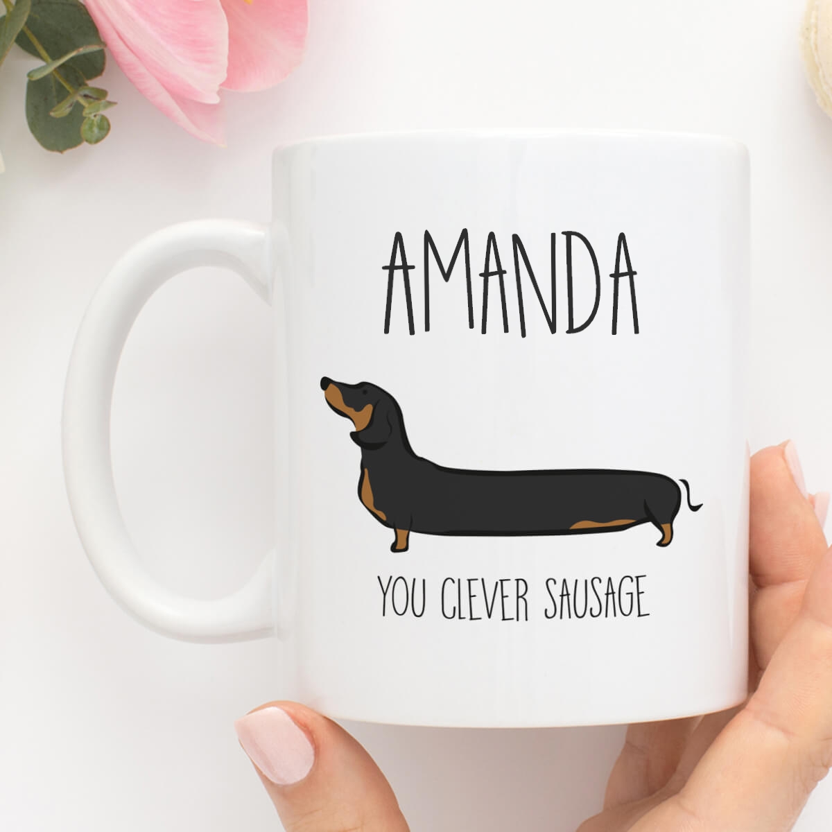 Personalised You Clever Sausage Durham Mug Boutique Gifts