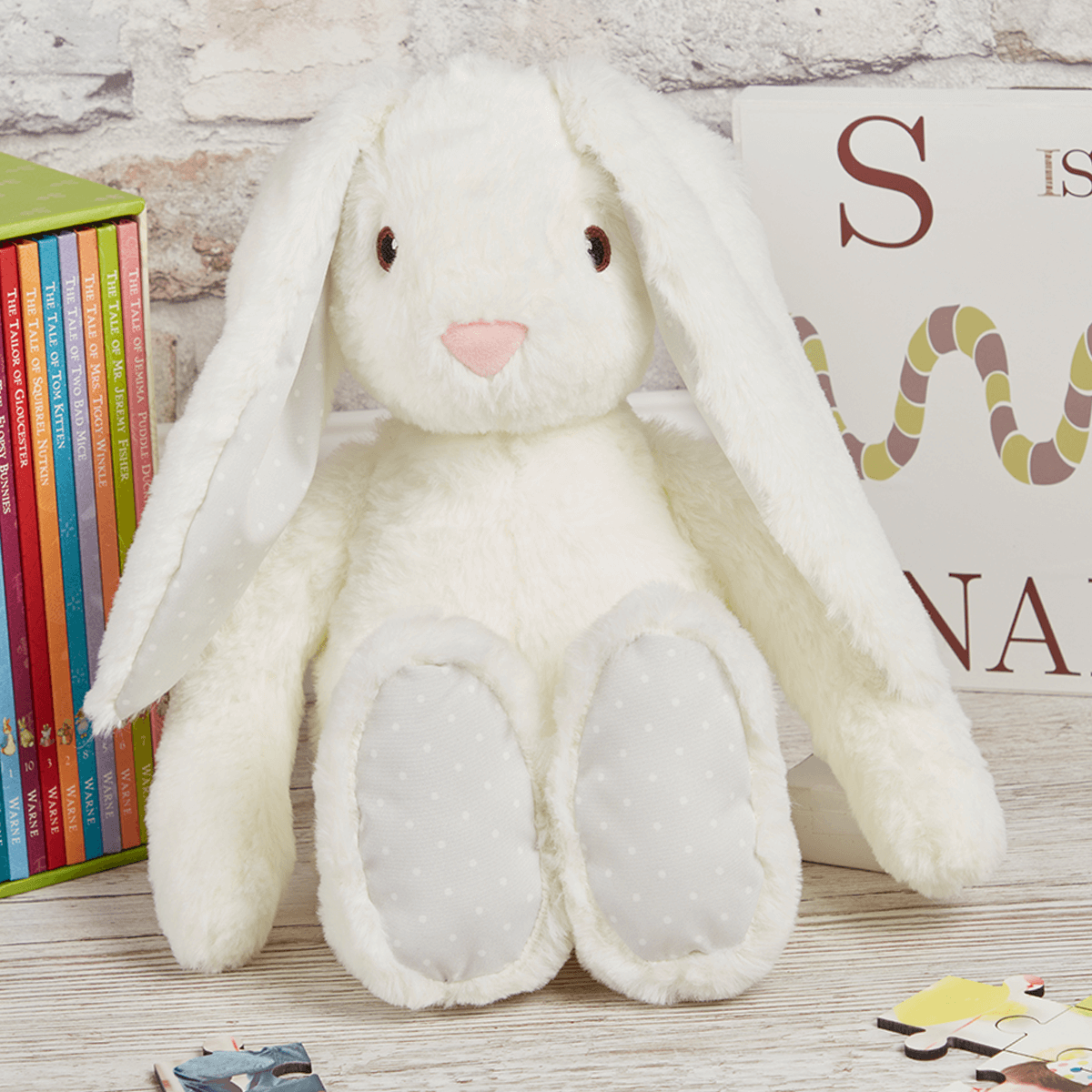 White bunny plush discount