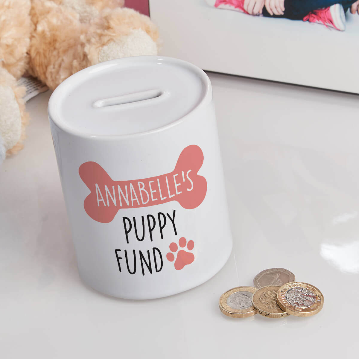 Puppy fund money hot sale box