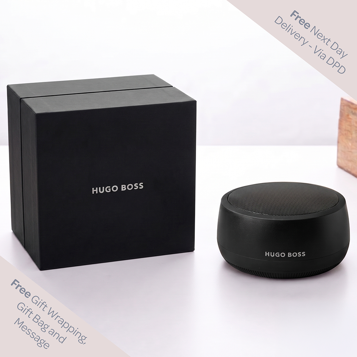 Hugo Boss Gear Luxe Speaker Black