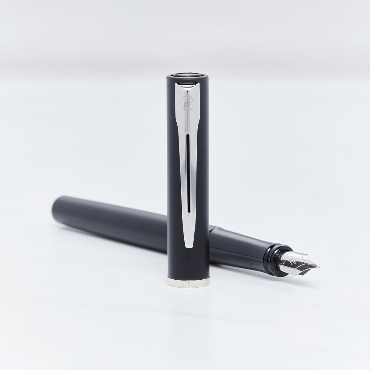 Waterman Allure Fountain Pen - Solid Black