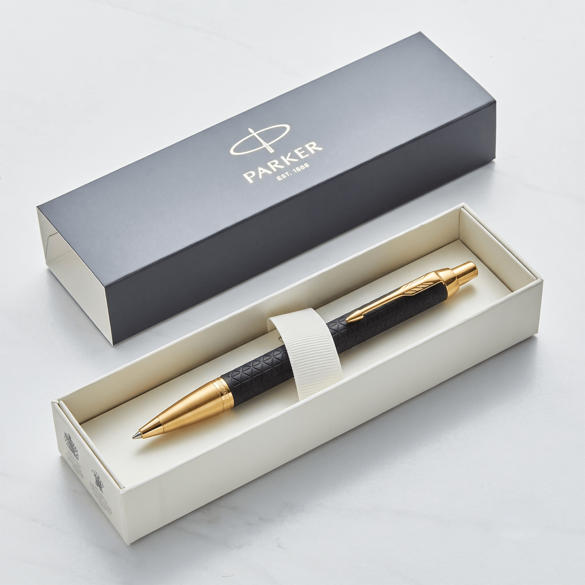 Parker IM Premium Black & Gold Ballpoint Pen