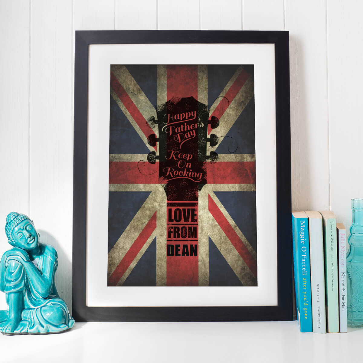 personalised Keep on Rocking Wall Art