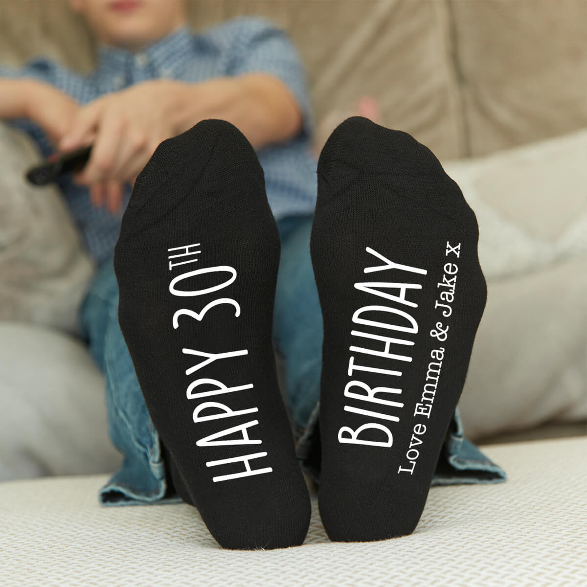 personalised birthday socks