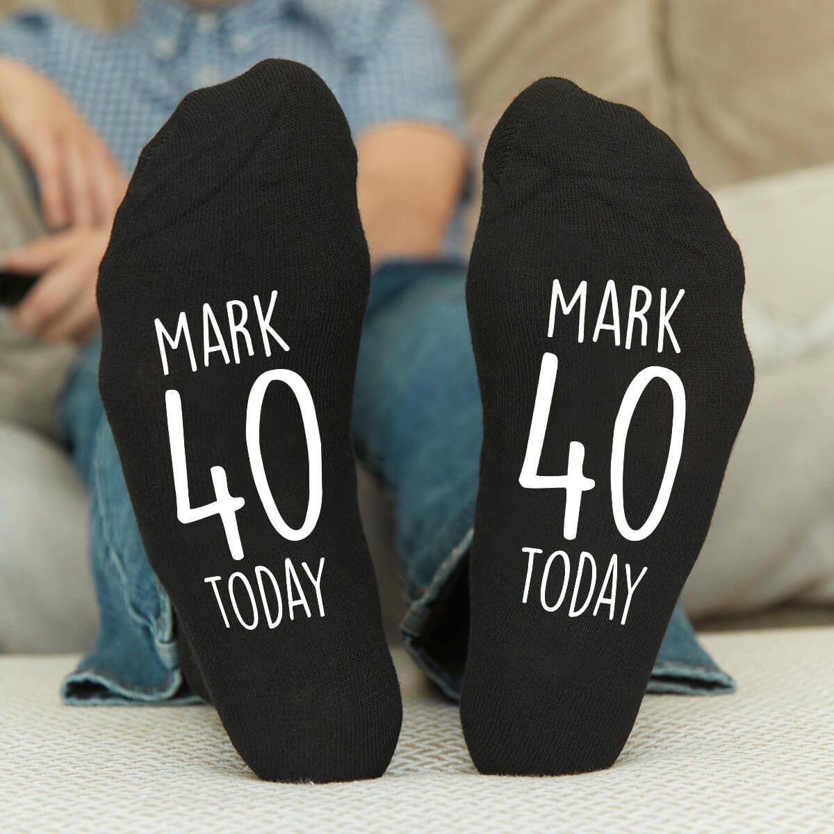 personalised birthday socks