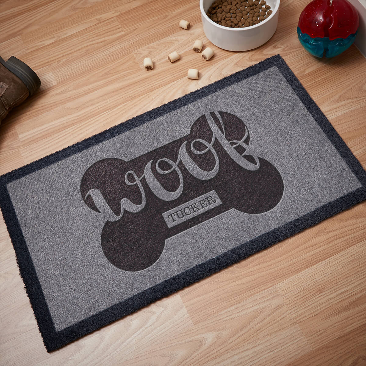 Personalised dog sale mat