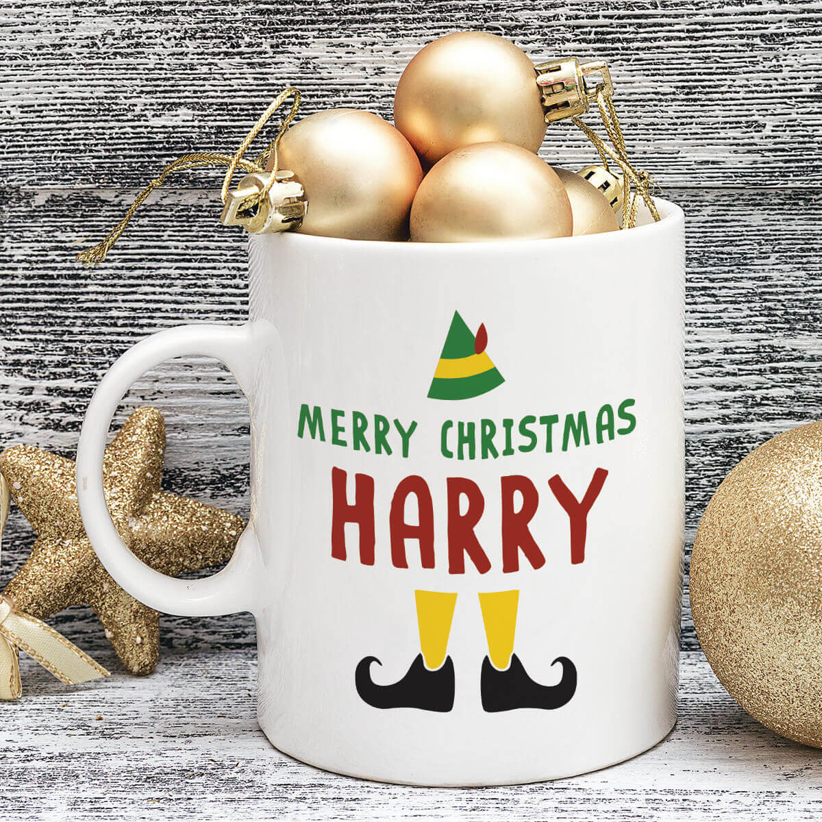 personalised christmas durham mug