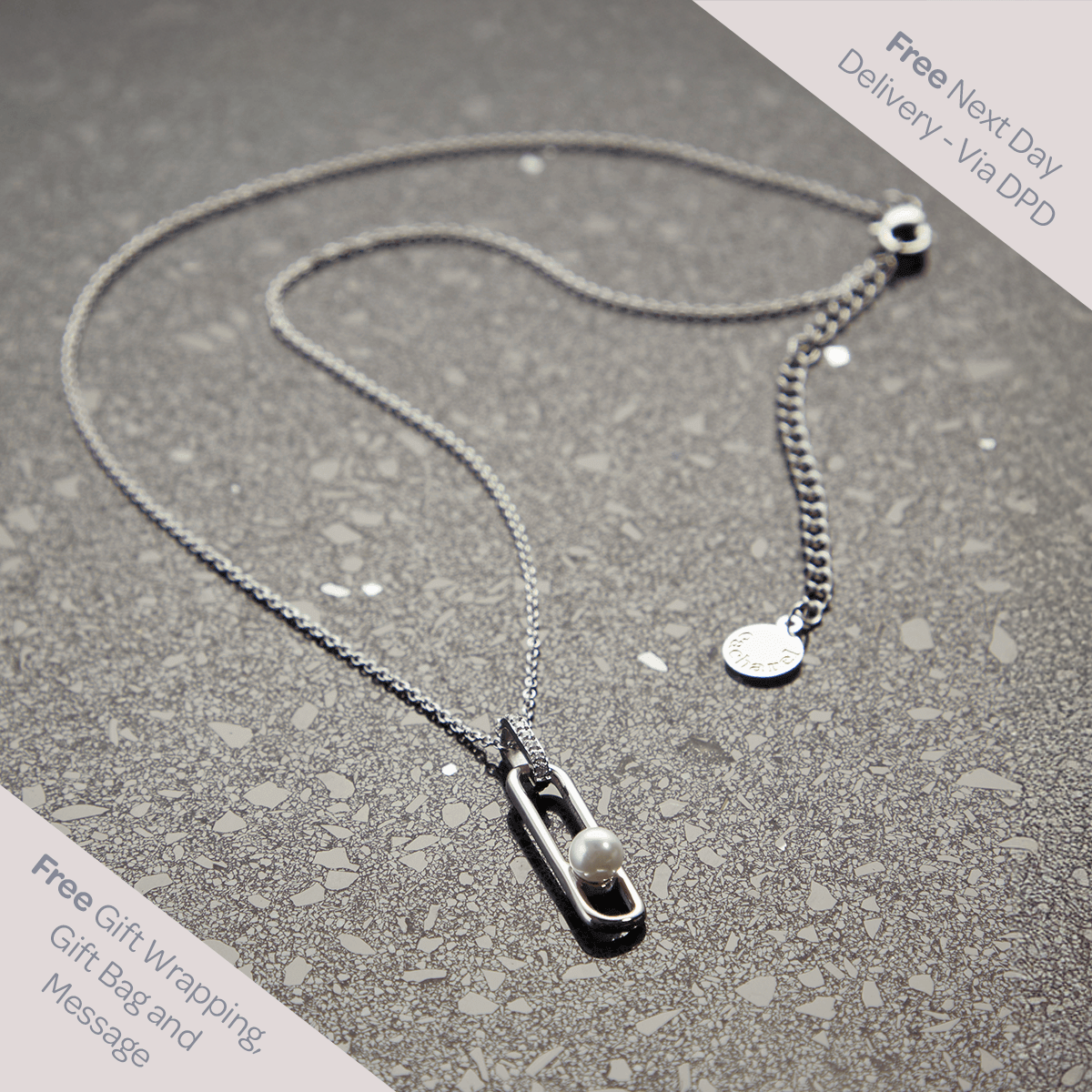 Cacharel - Silver Apolline Necklace 