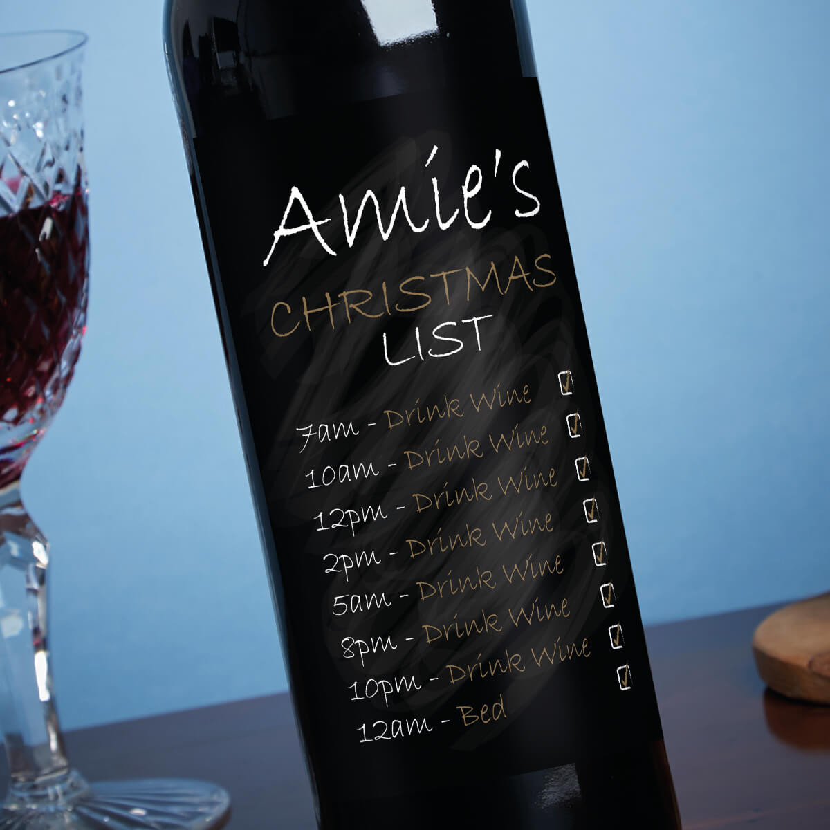 Christmas List Malbec Red Wine Boutique Gifts