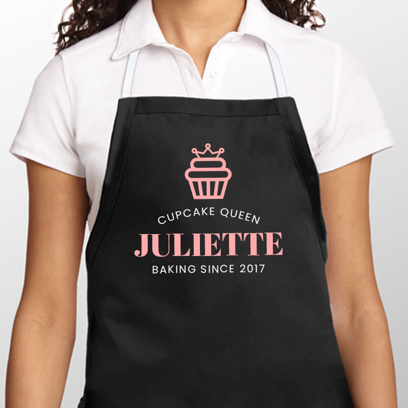 personalised Cupcake Queen Apron