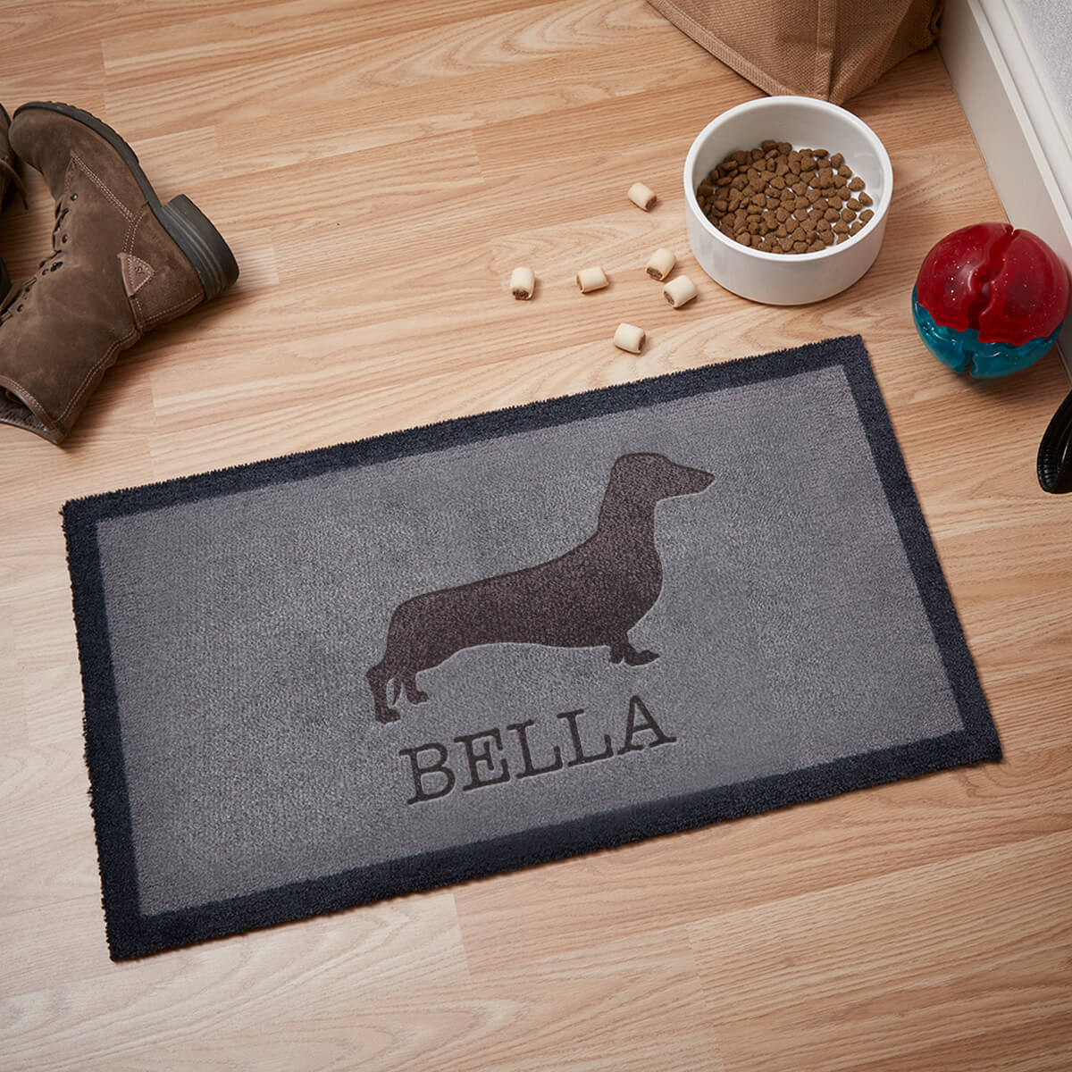 personalised dachshund doormat