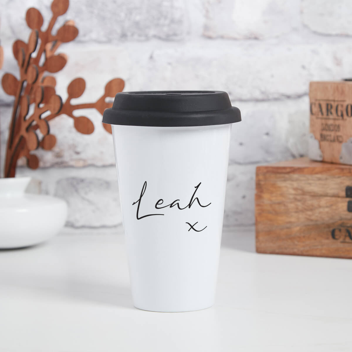 Personalised Travel Mug -  UK