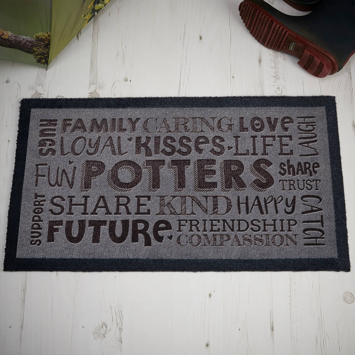 personalised family name doormat