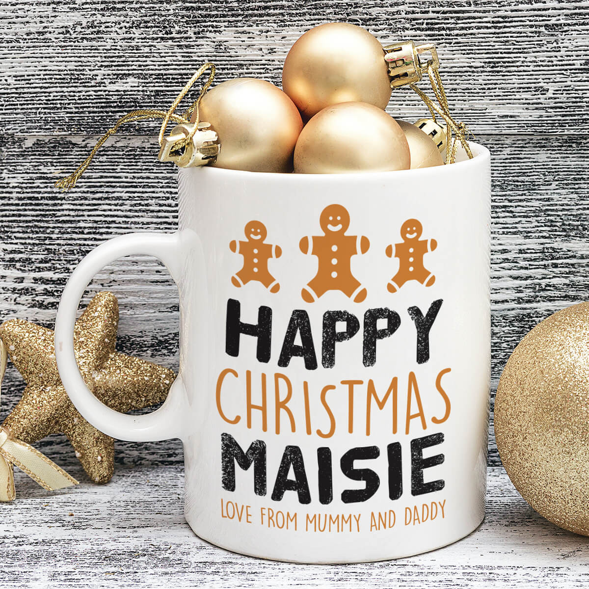 personalised christmas durham mug