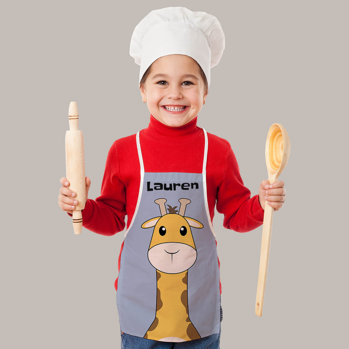 Personalised Giraffe Apron