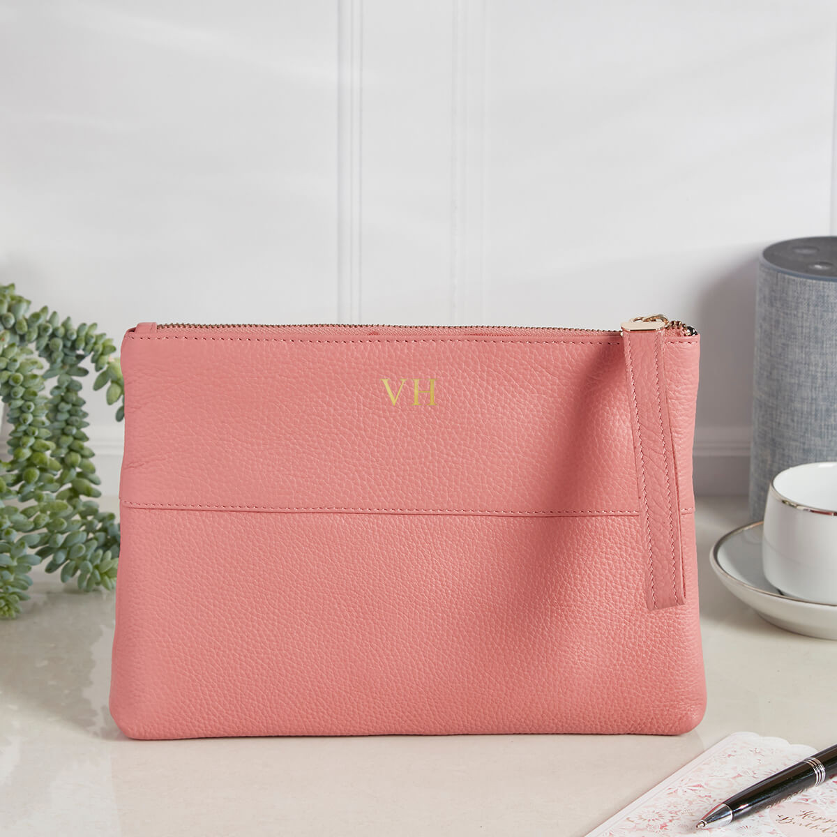 personalised Courtney Handbag Coral