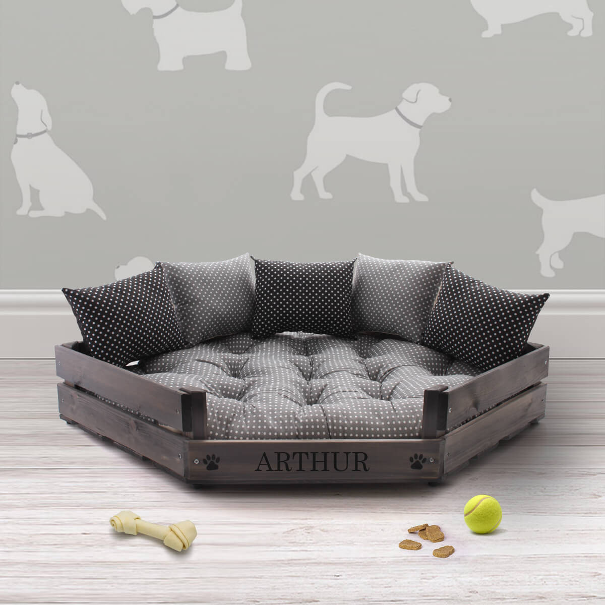 personalised pet bed