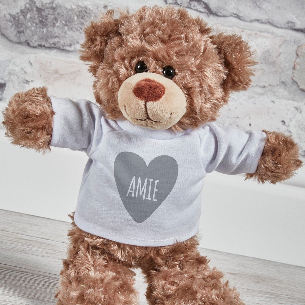 personalised Heart Name Small Bodo Bear