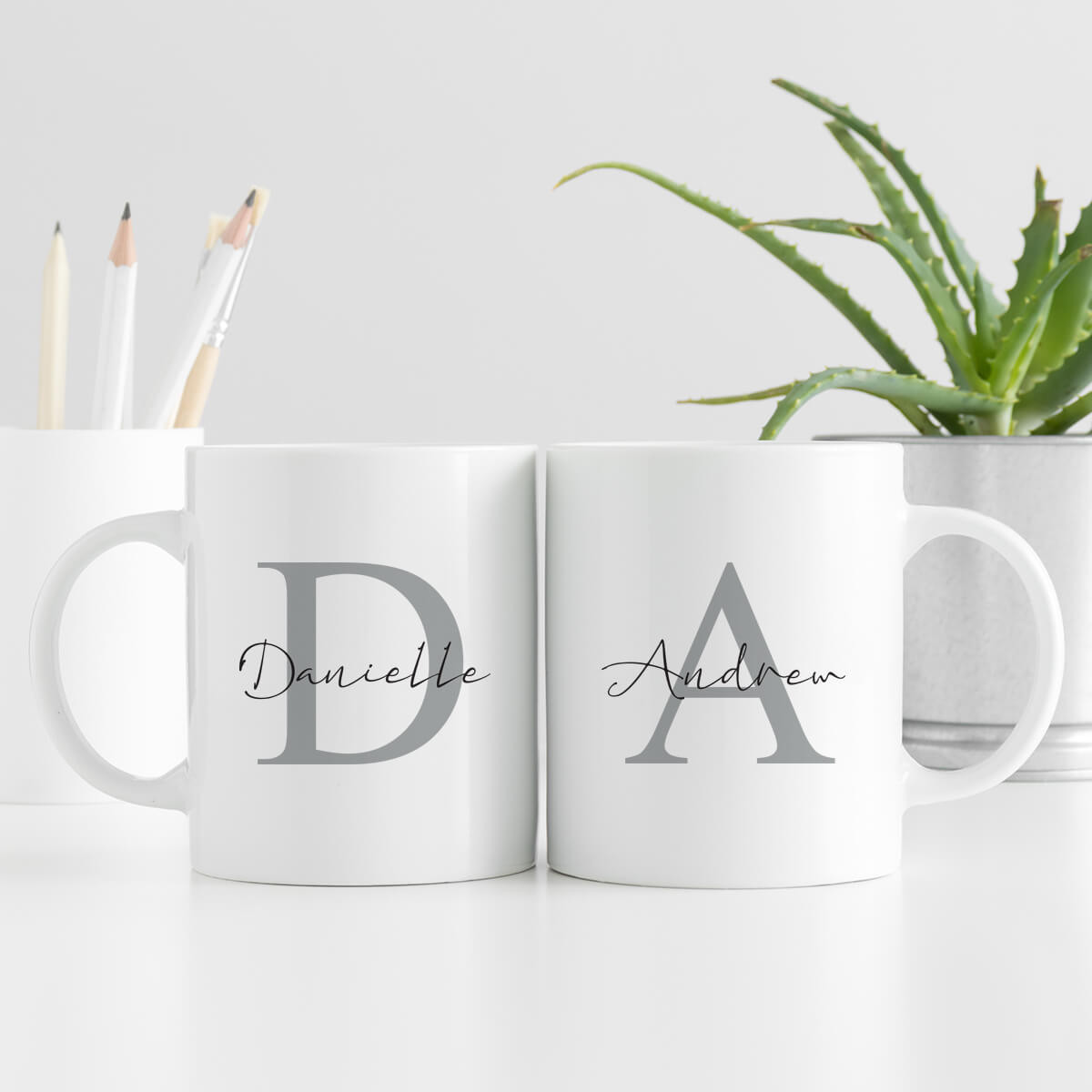 Initial cups sale