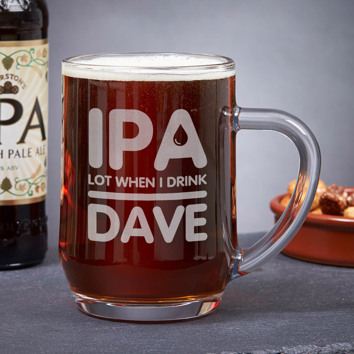 personalised IPA Large Mancunian Tankard 