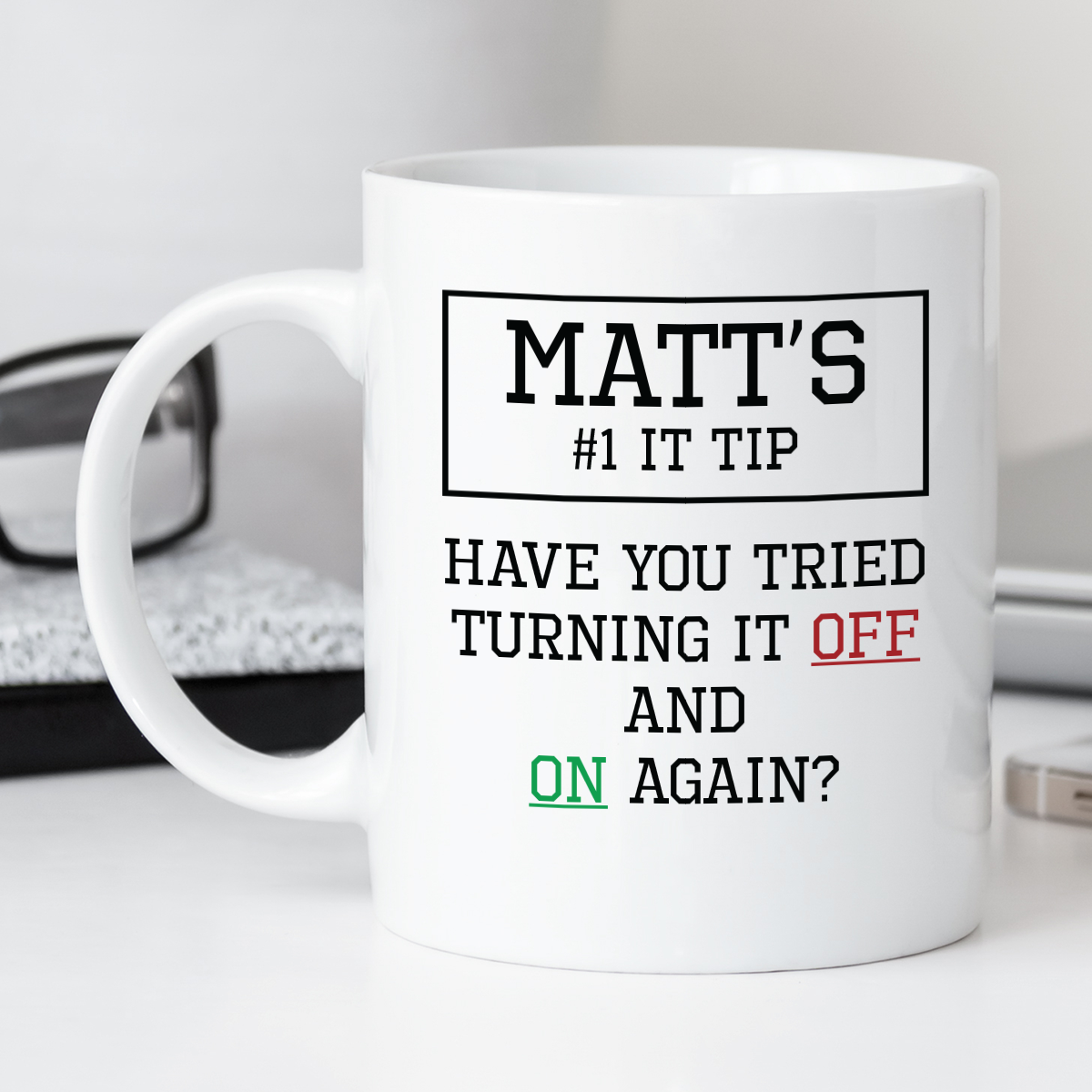 Have You Tried Turning It Off And On Again Durham Mug