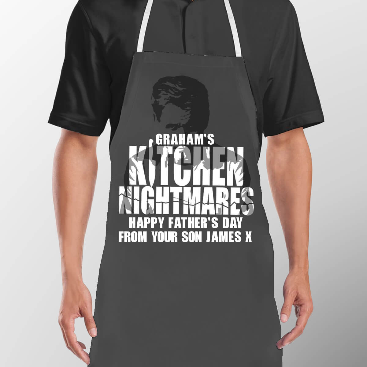 personalised Kitchen Nightmares Apron 