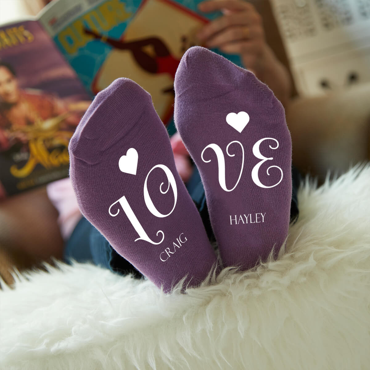 Personalised LOVE Socks