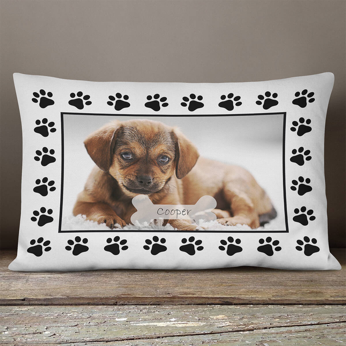 Dog hotsell paw pillow