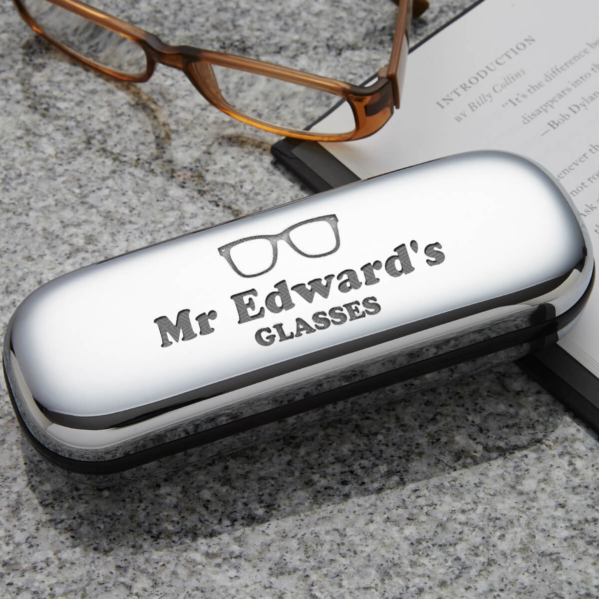 personalised teacher glasses case 