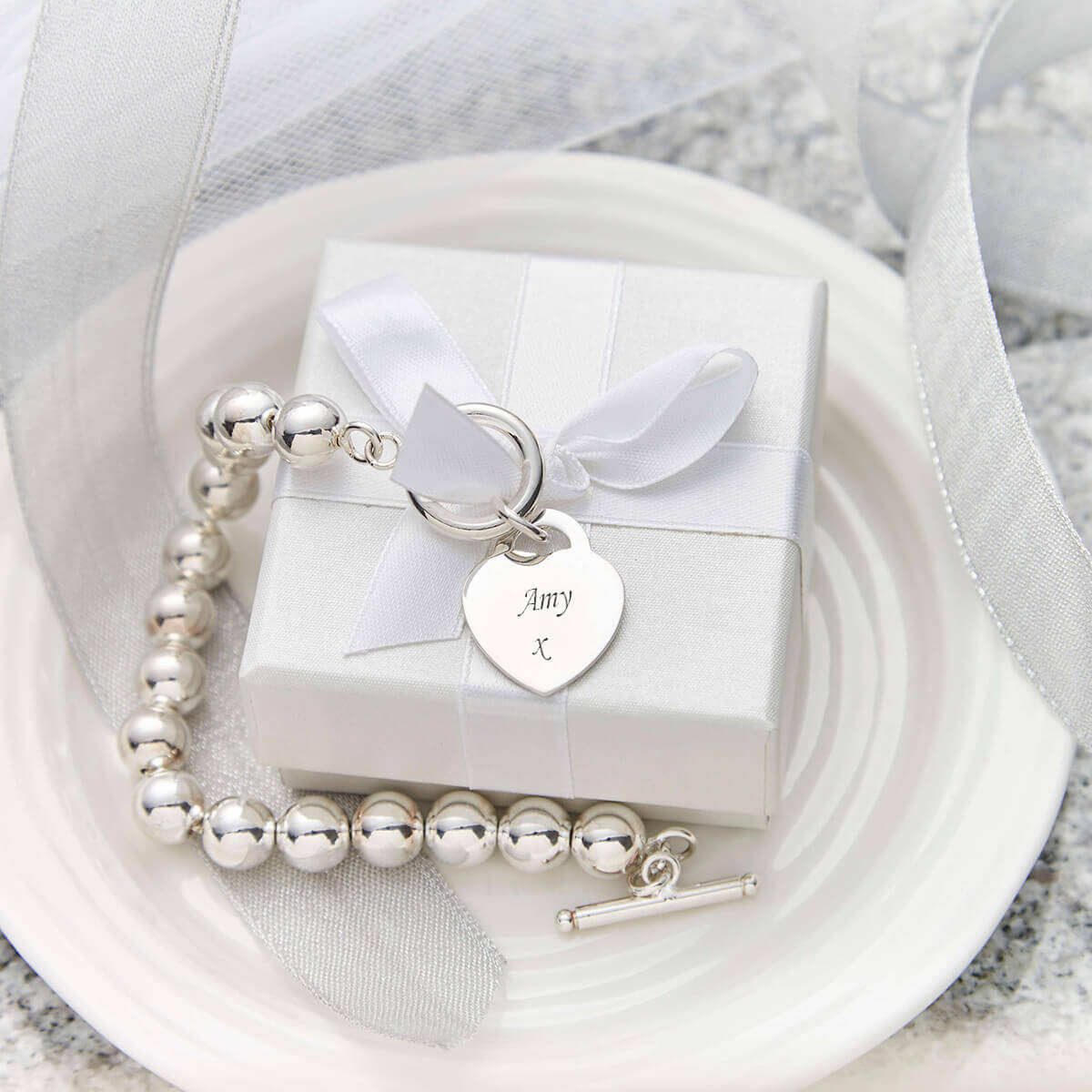 Personalised Messina Ball Bracelet 2