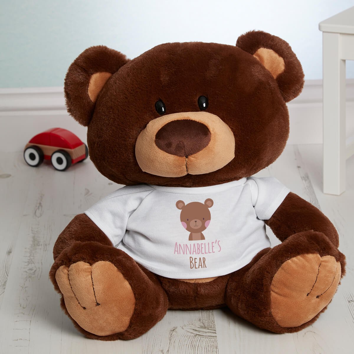 Personalised My Teddy Chocolate Teddy Bear