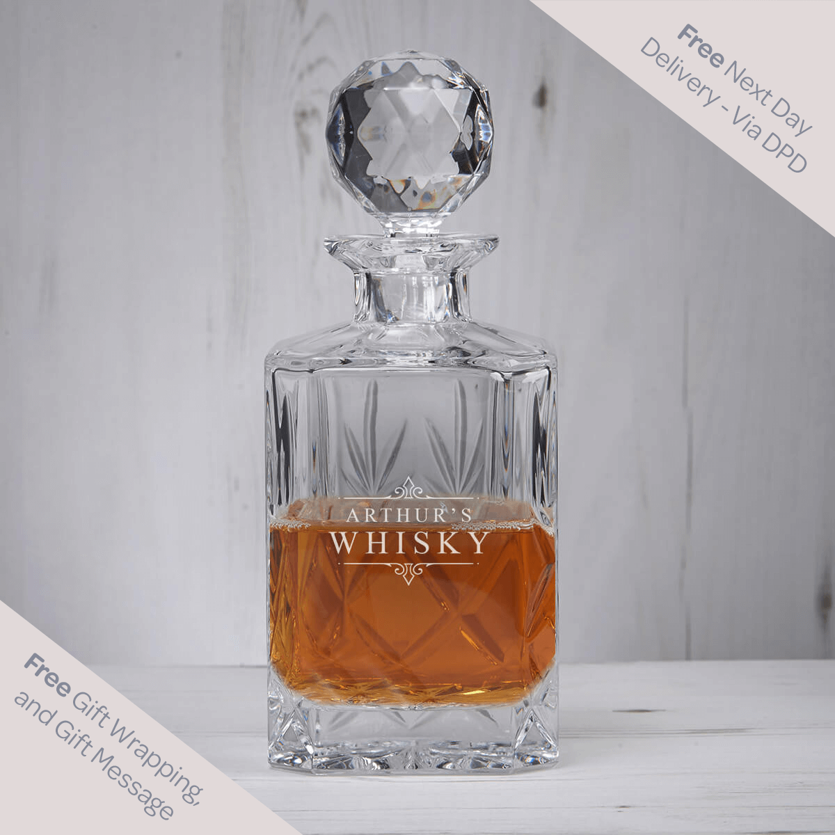 Name Drink Blenheim Crystal Decanter