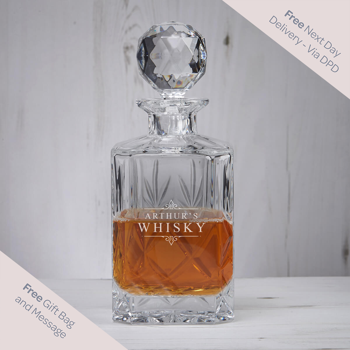 Name Drink Blenheim Crystal Decanter