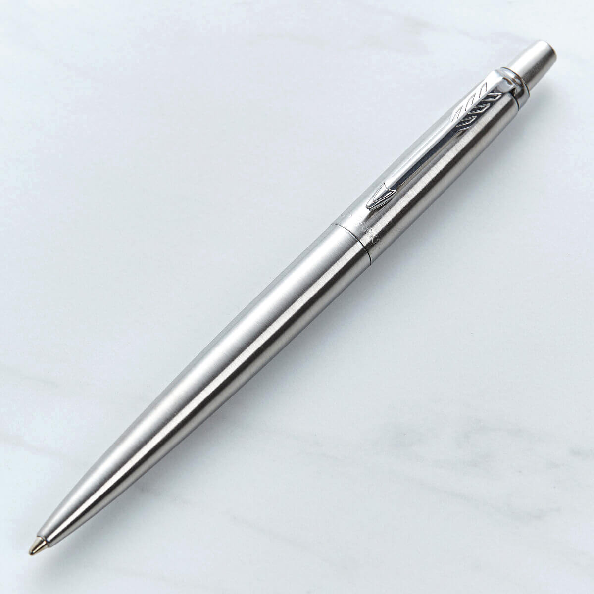 Personalised Parker Jotter Ballpoint Pen Stainless Steel Boutique Gifts