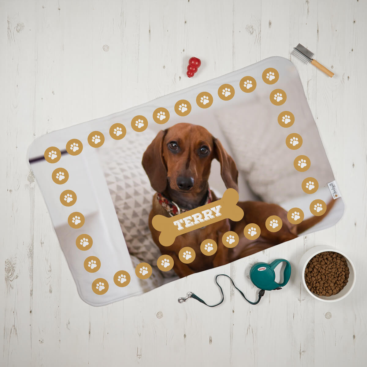 Customized Dog Blanket With Photo Personalized Dog Blankets With