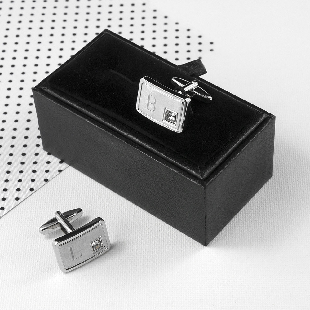 personalised Silver Plated Cufflinks