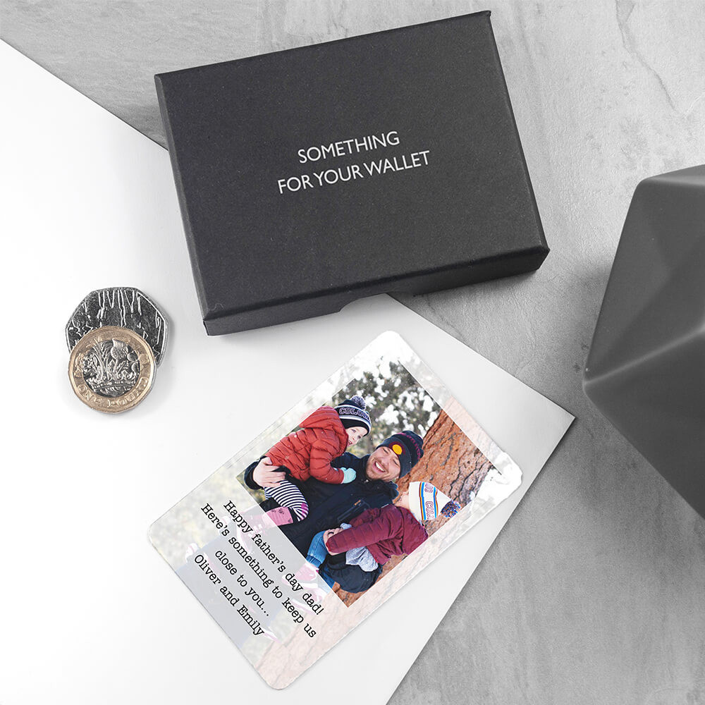 personalised Photographic Wallet Keepsake