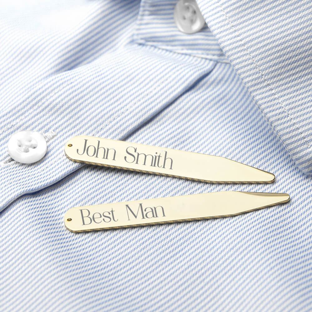 Personalised collar stiffeners