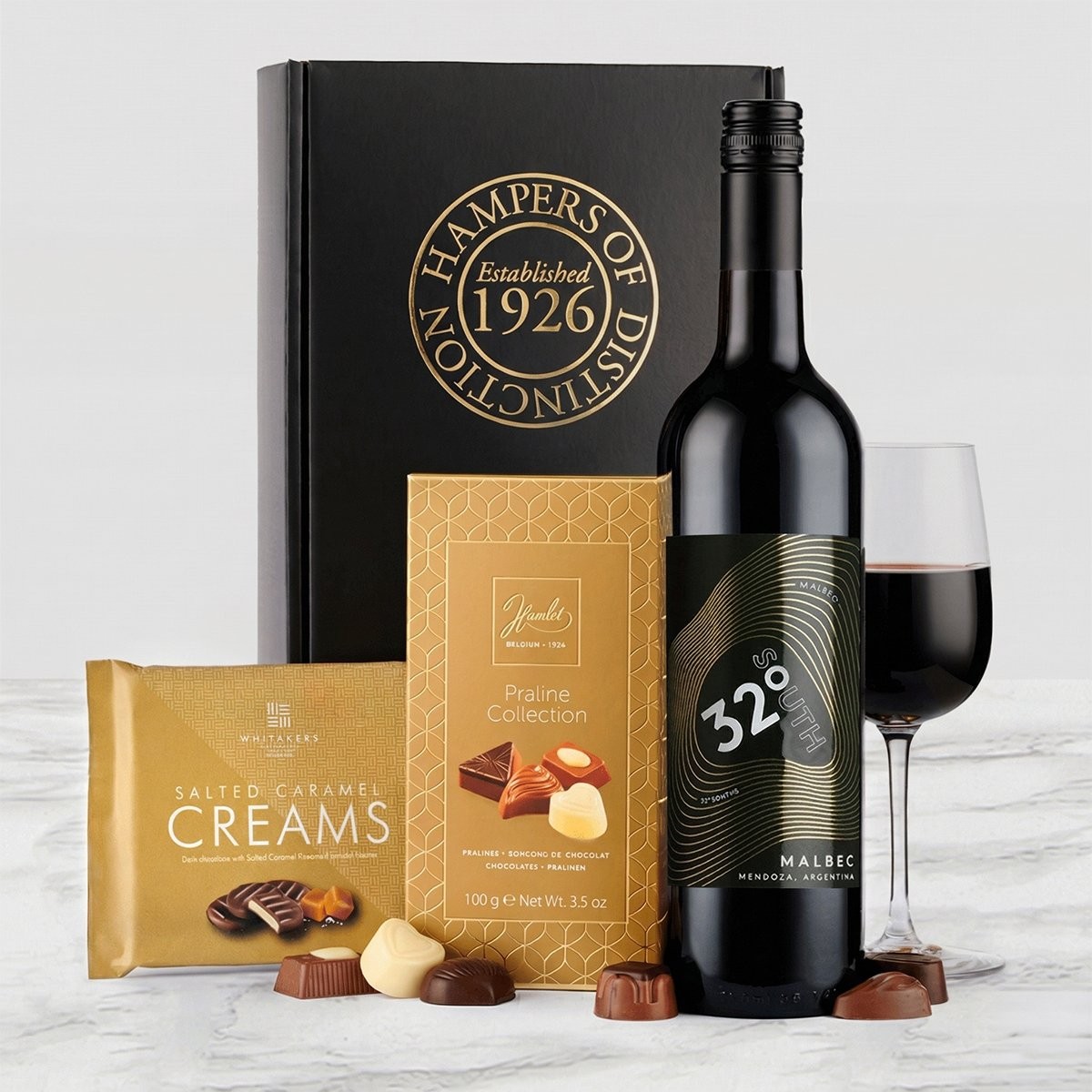 Red Wine & Chocs Hamper