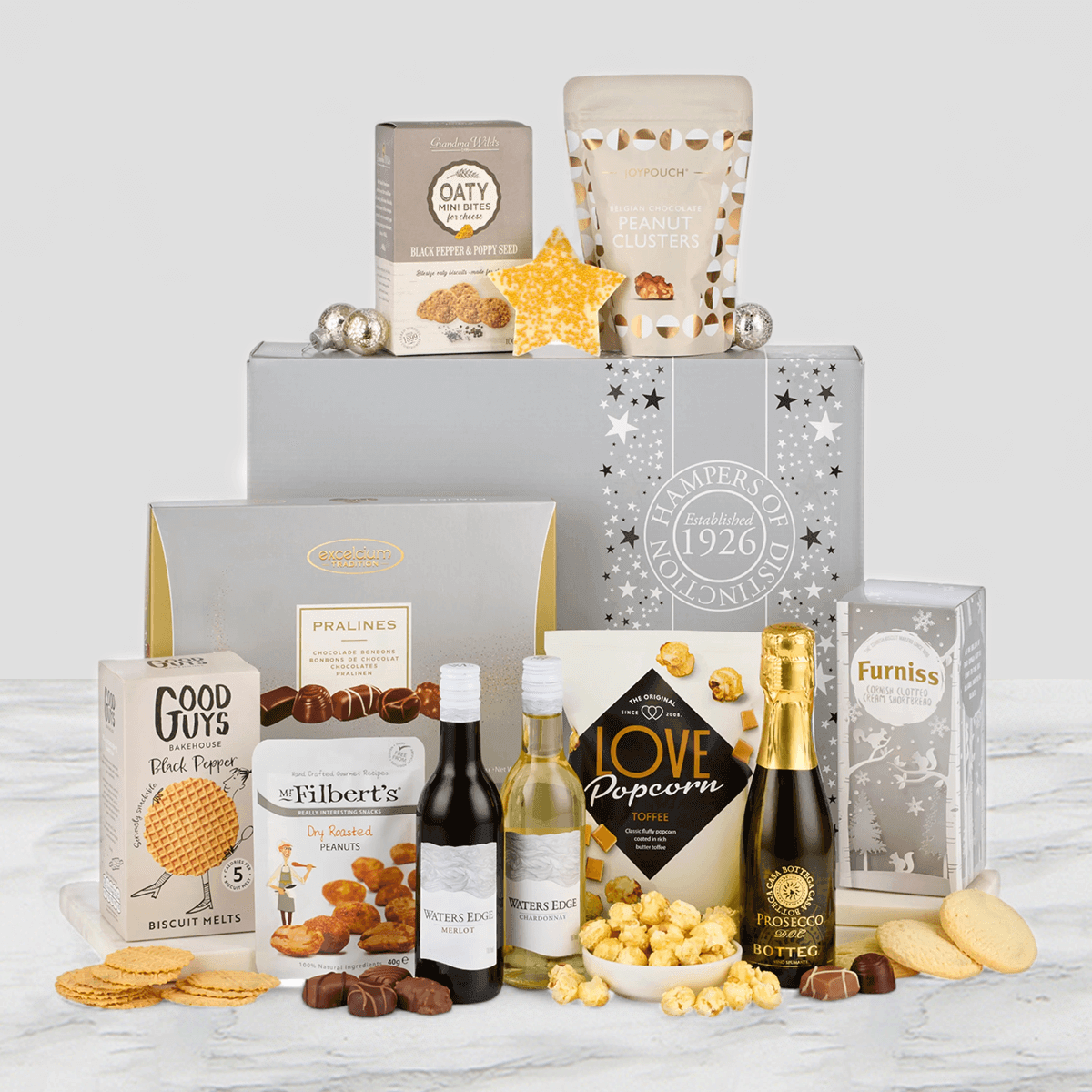 Silver Indulgence Hamper 