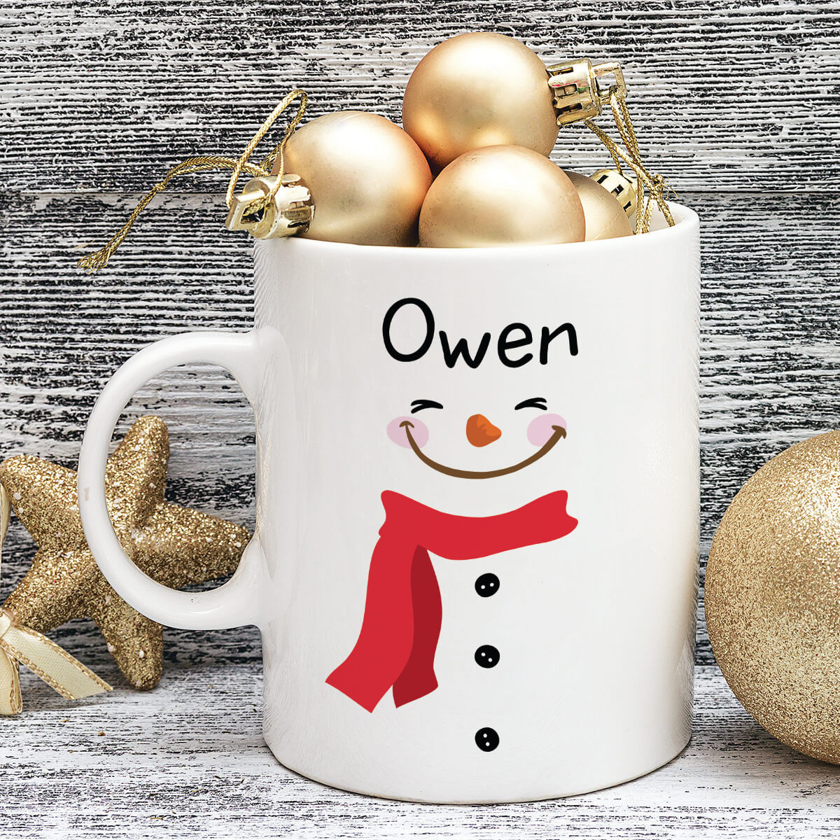 personalised christmas durham mug