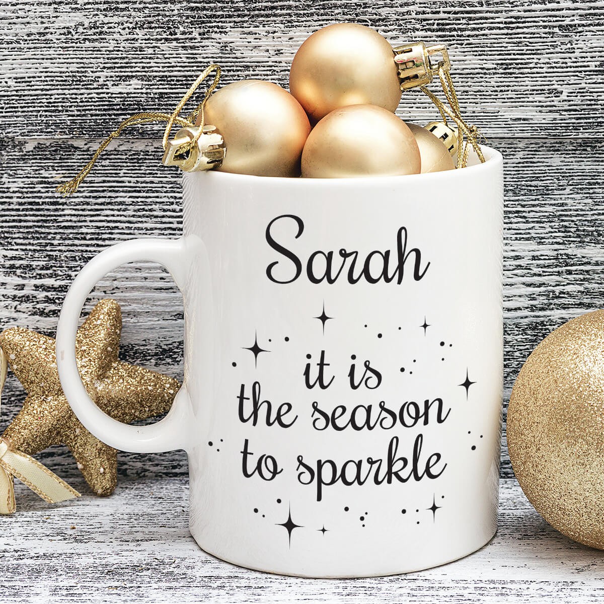 personalised christmas durham mug