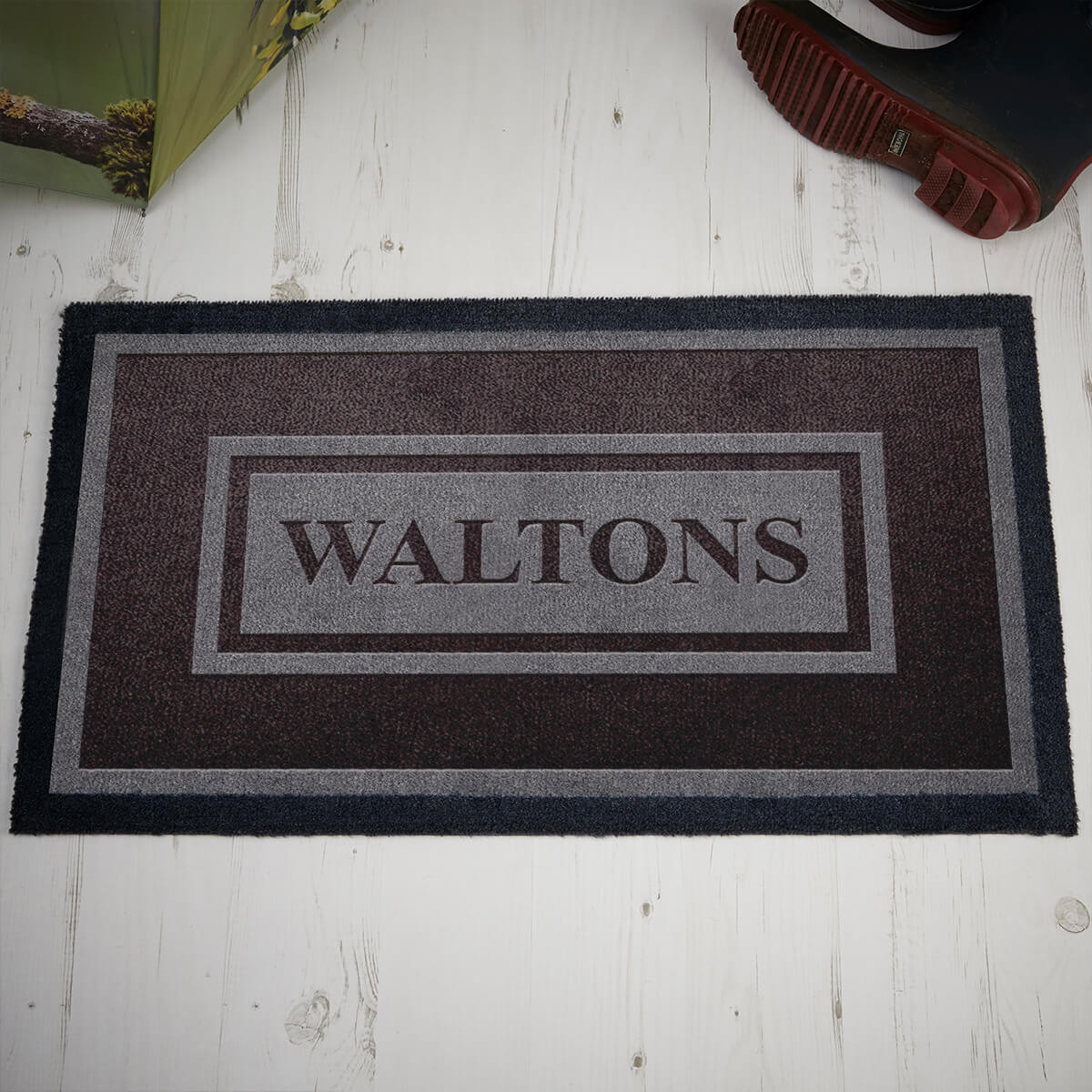 personalised family name doormat