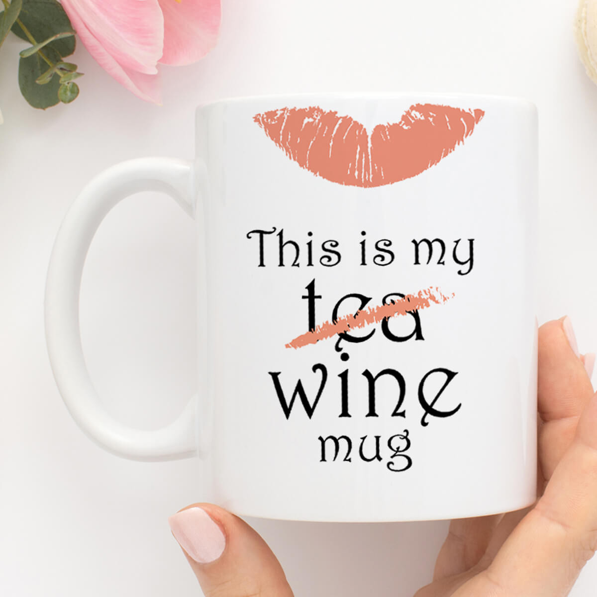 Personalised My Wine Mug Durham