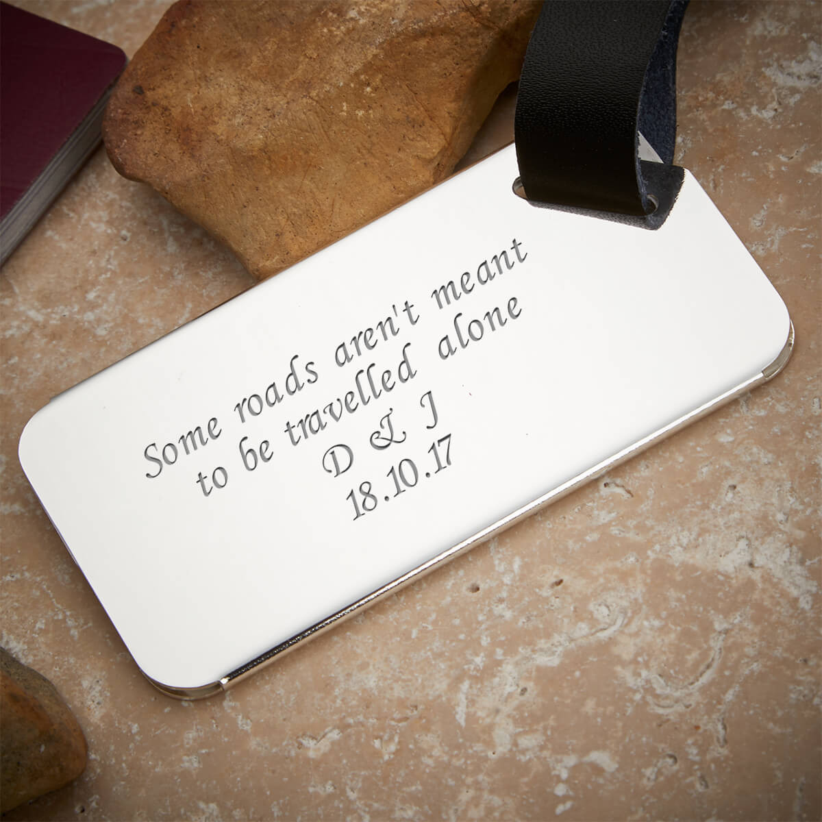 personalised Travel Tag