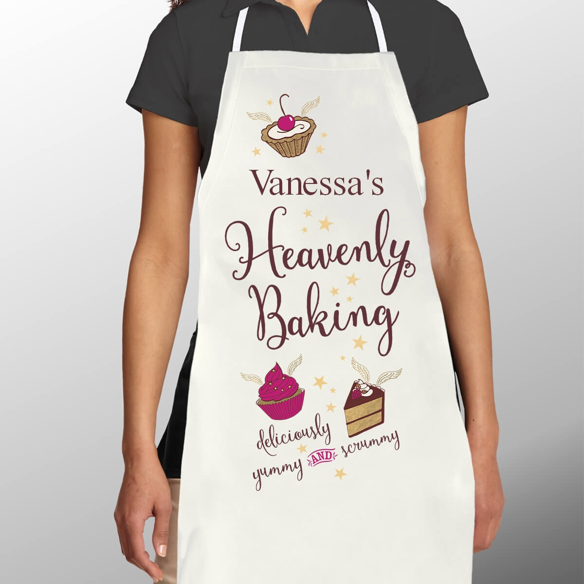 Heavenly Baking Women's Personalised Apron