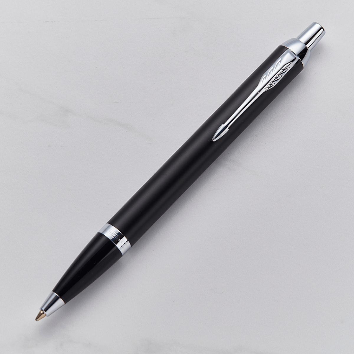 personalised Parker IM Ballpoint Pen - Matt Black