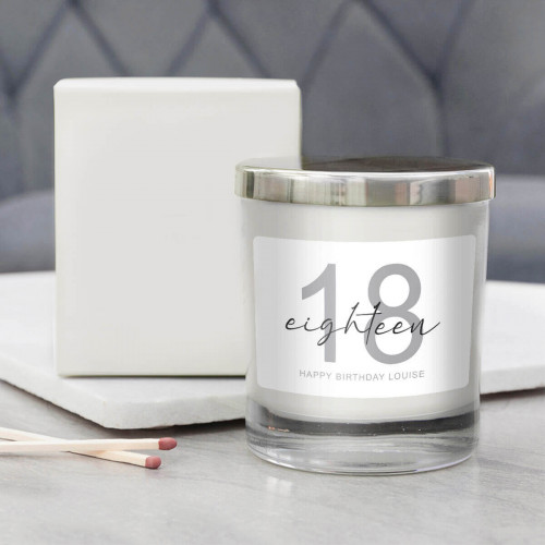Personalised Birthday Candle