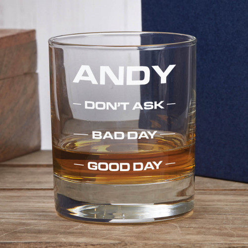 personalised whisky tumbler