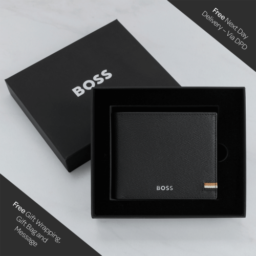 Hugo Boss Money Wallet - Iconic Black